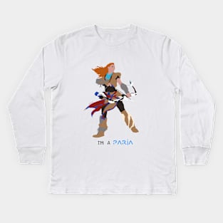 Aloy the paria Kids Long Sleeve T-Shirt